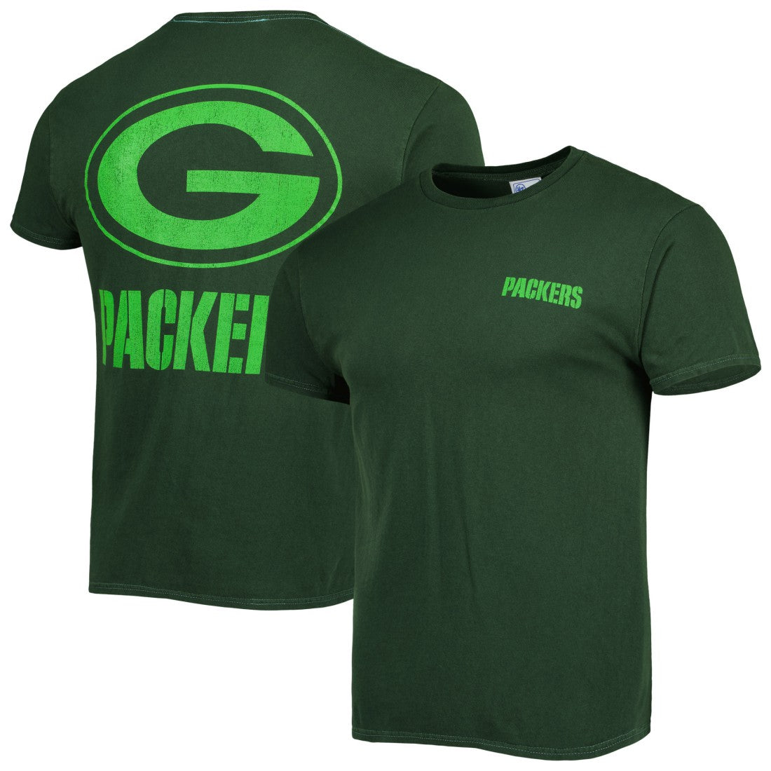 Green Bay Packers '47 Fast Track Tonal Highlight T-Shirt Green - 47 brand