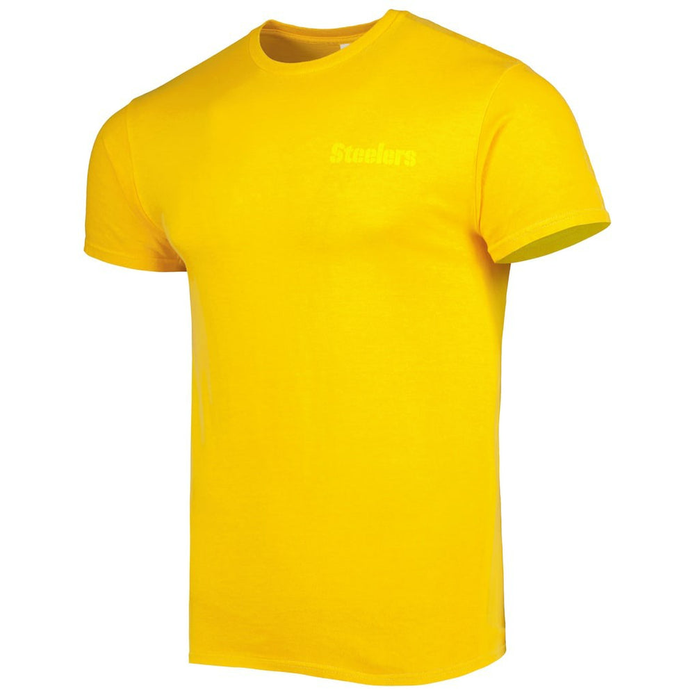 Pittsburgh Steelers '47 Fast Track Tonal Highlight T-Shirt Gold - 47 brand