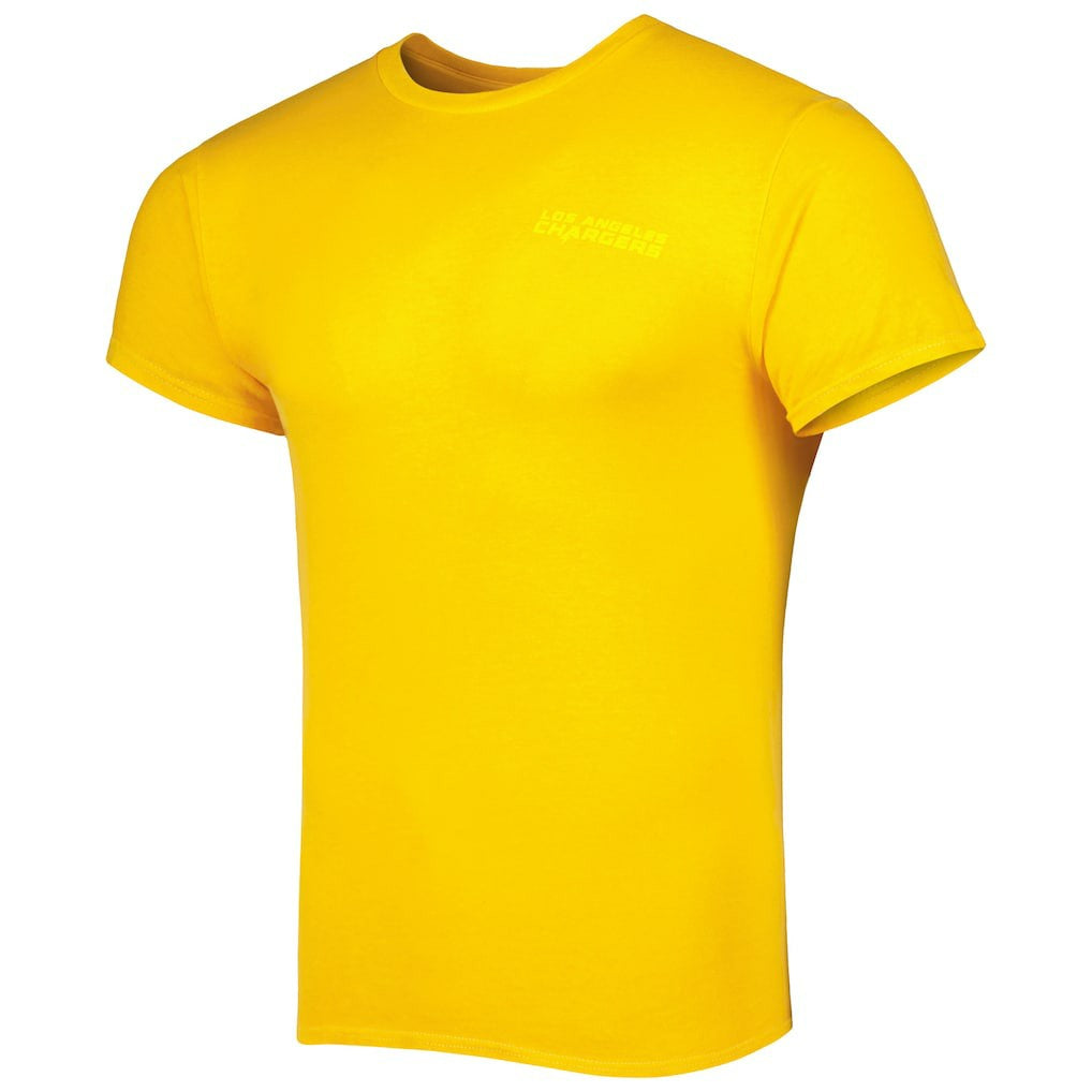 Los Angeles Chargers '47 Fast Track Tonal Highlight T-Shirt Gold - 47 brand