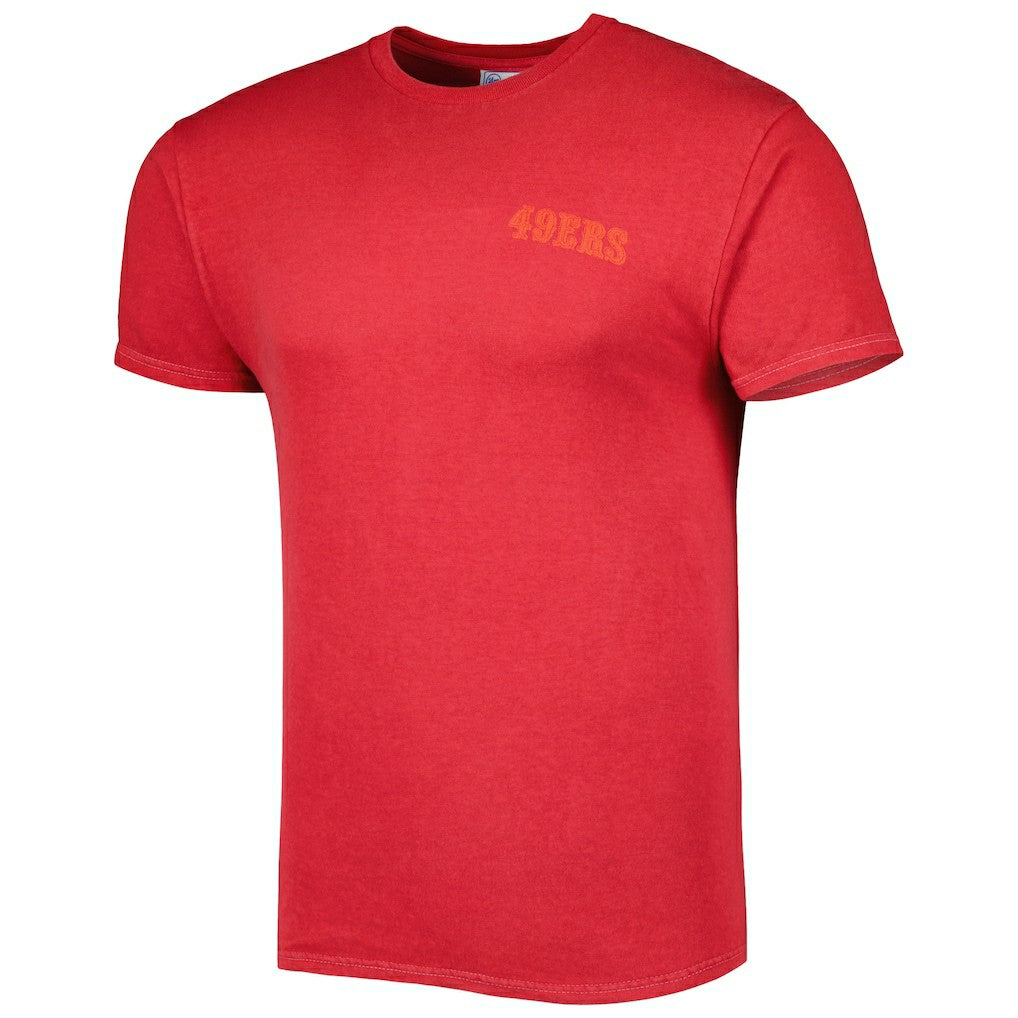 San Francisco 49ers '47 Fast Track Tonal Highlight T-Shirt Scarlet - 47 brand