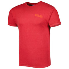 San Francisco 49ers '47 Fast Track Tonal Highlight T-Shirt Scarlet - 47 brand
