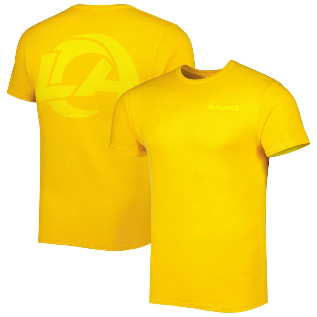 Los Angeles Rams '47 Fast Track Tonal Highlight T-Shirt Gold - 47 brand