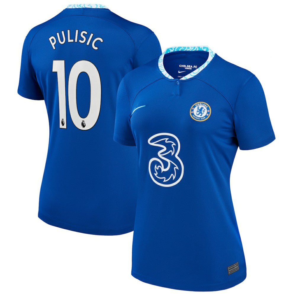 Nike Christian Pulisic Chelsea Women's 2022/23 Home Replica Jerseys - Blue