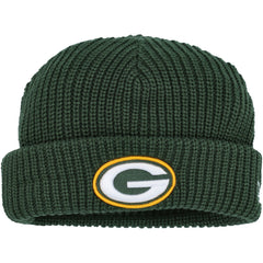 Green Bay Packers New Era Fisherman Skully Cuffed Knit Hat Green - NFL