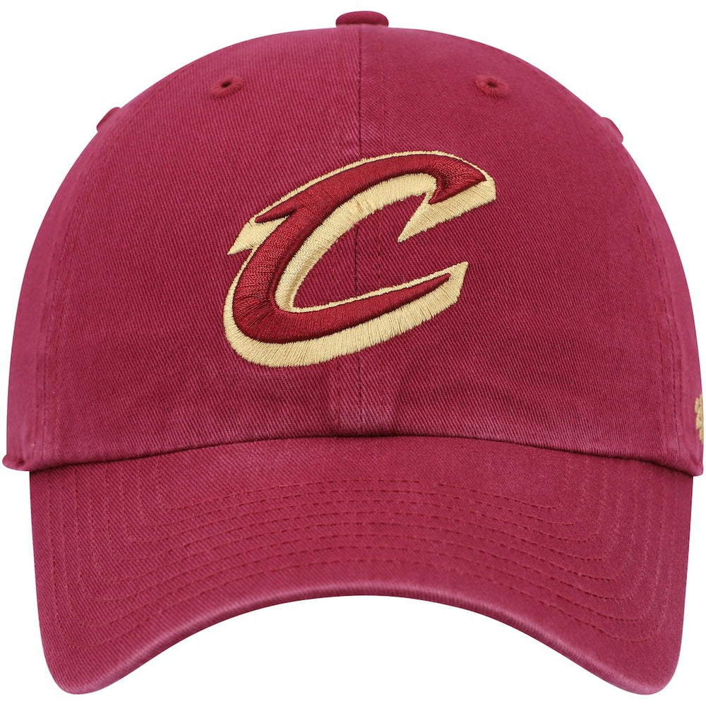 47 brand - Cleveland Cavaliers '47 Core Logo Clean Up Adjustable Hat - Wine