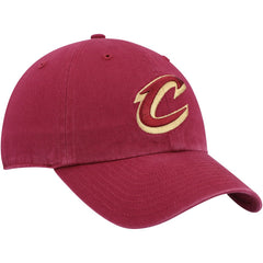 47 brand - Cleveland Cavaliers '47 Core Logo Clean Up Adjustable Hat - Wine