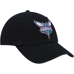47 brand - Charlotte Hornets '47 Core Logo Clean Up Adjustable Hat - Black