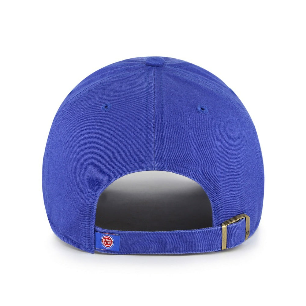47 brand - Detroit Pistons '47 Core Logo Clean Up Adjustable Hat - Royal