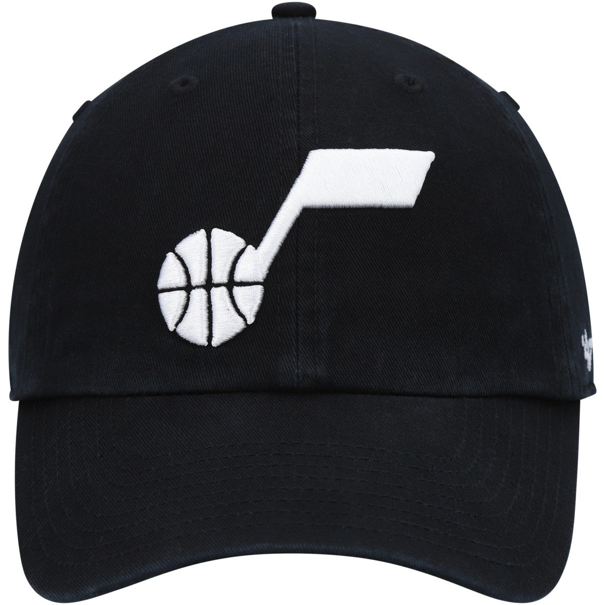 47 brand - Utah Jazz '47 Core Logo Clean Up Adjustable Hat - Black