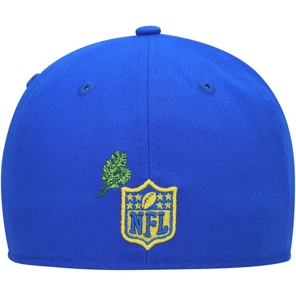 Los Angeles Rams New Era Stateview 59FIFTY Fitted Hat Royal - NFL