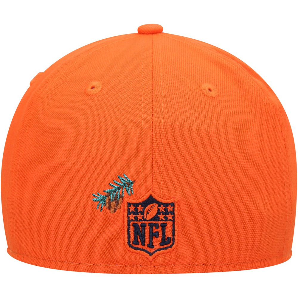 Denver Broncos New Era Stateview 59FIFTY Fitted Hat Orange - NFL