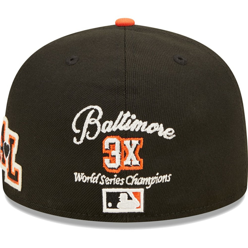 Baltimore Orioles New Era 1983 World Series Champions  Letterman 59FIFTY Fitted Hat for sale