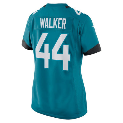 Travon Walker Jacksonville Jaguars Women's Player Jersey - Teal | NFL Jerseys