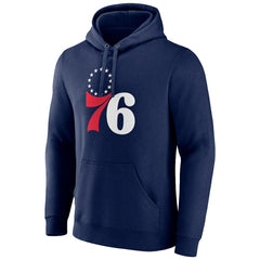NBA - Tyrese Maxey Philadelphia 76ers Playmaker Pullover Hoodie - Navy