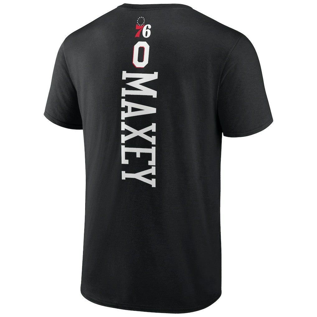 NBA - Tyrese Maxey Philadelphia 76ers Playmaker T-Shirt - Black