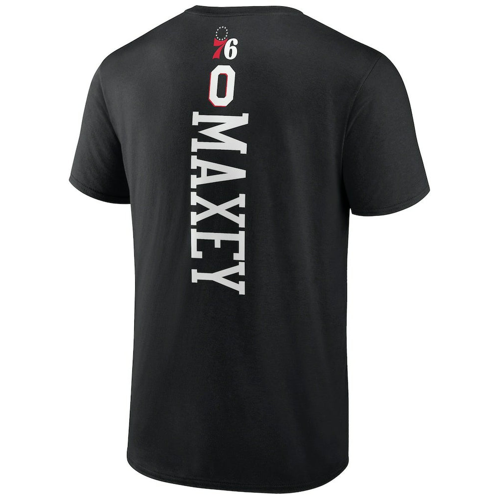 NBA - Tyrese Maxey Philadelphia 76ers Playmaker T-Shirt - Black