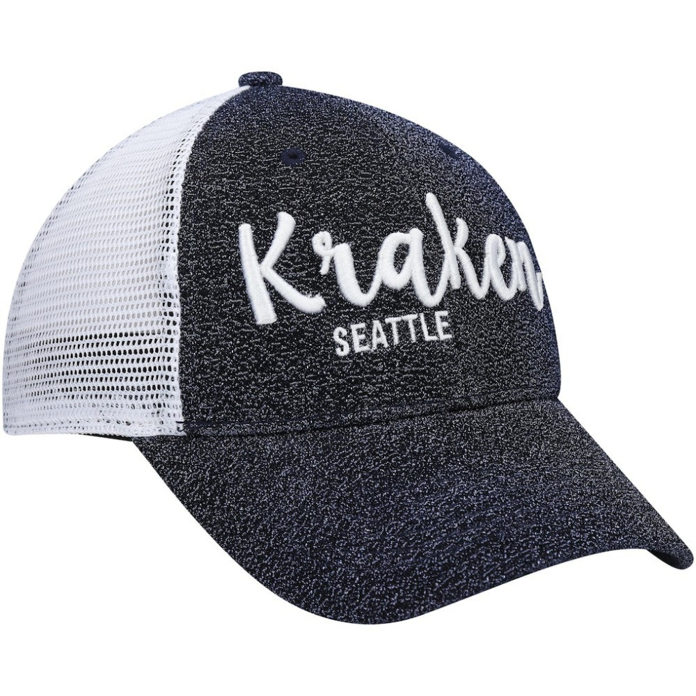 Seattle Kraken '47 Women's Encore MVP Trucker Snapback Hat Navy/