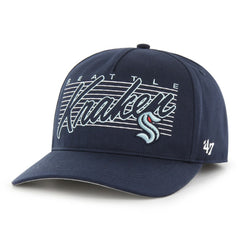 Seattle Kraken '47 Marquee Hitch Snapback Hat Deep Sea Blue