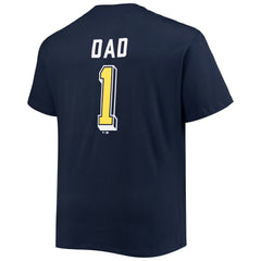 Milwaukee Brewers Big & Tall Father's Day #1 Dad T-Shirt Near Me