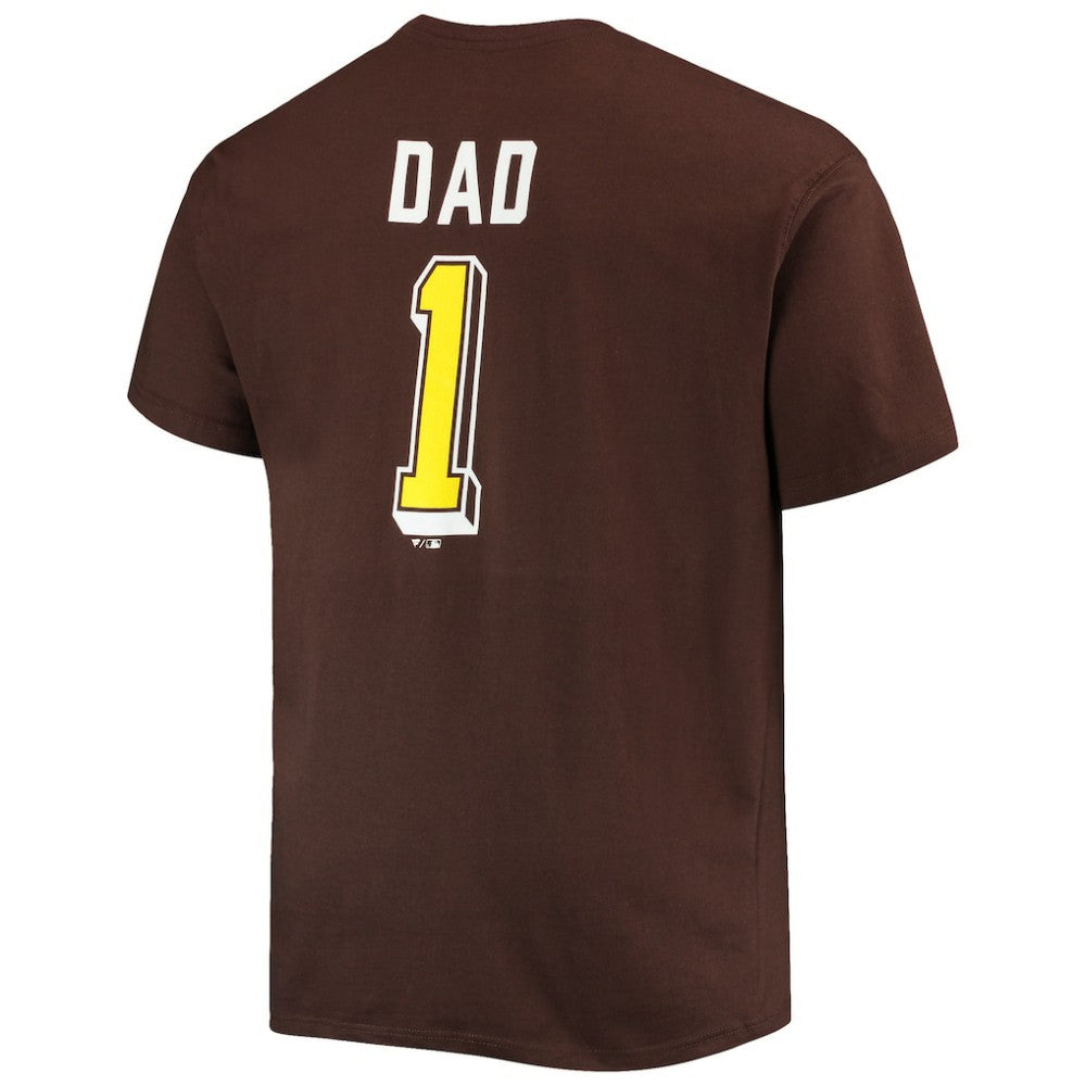 San Diego Padres Big & Tall Father's Day #1 Dad T-Shirt Near Me