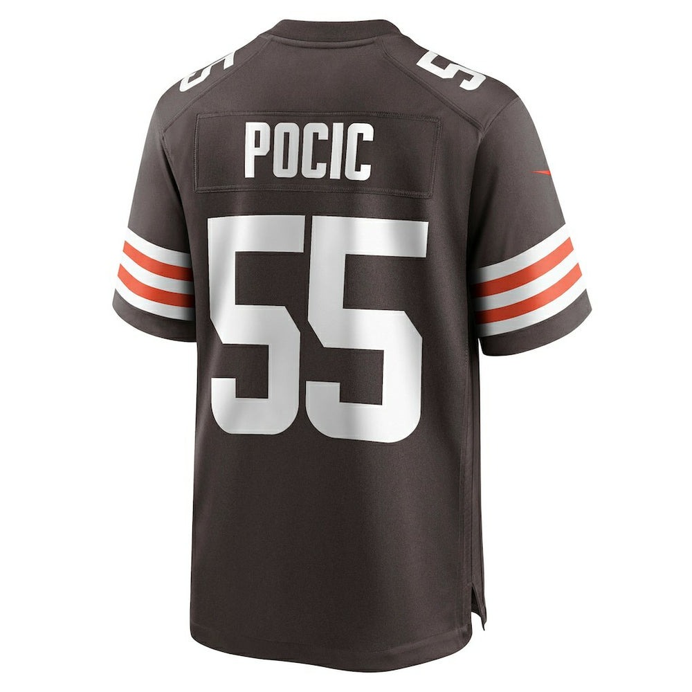 Ethan Pocic Cleveland Browns Game Jersey Brown - Nike