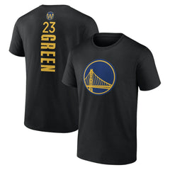 NBA - Draymond Green Golden State Warriors Playmaker Name & Number T-Shirt - Black
