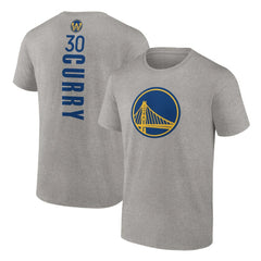 NBA - Stephen Curry Golden State Warriors Playmaker Name & Number T-Shirt - Heathered Gray