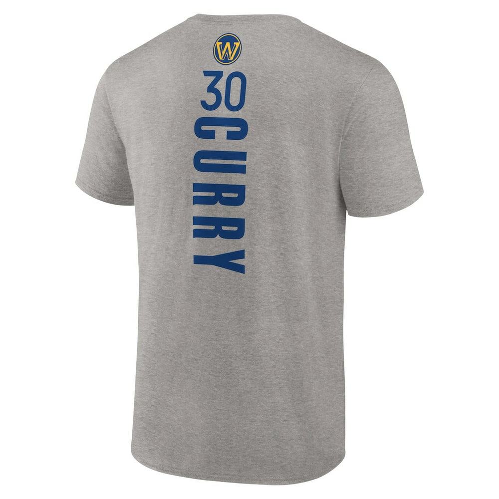 NBA - Stephen Curry Golden State Warriors Playmaker Name & Number T-Shirt - Heathered Gray