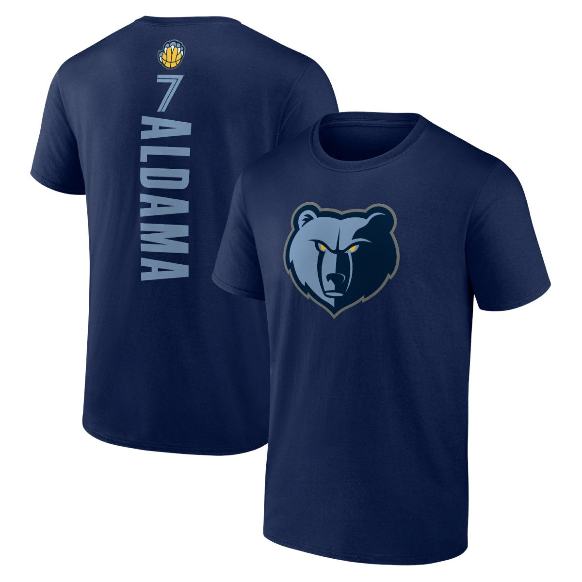 NBA - Santi Aldama Memphis Grizzlies Playmaker Name & Number T-Shirt - Navy