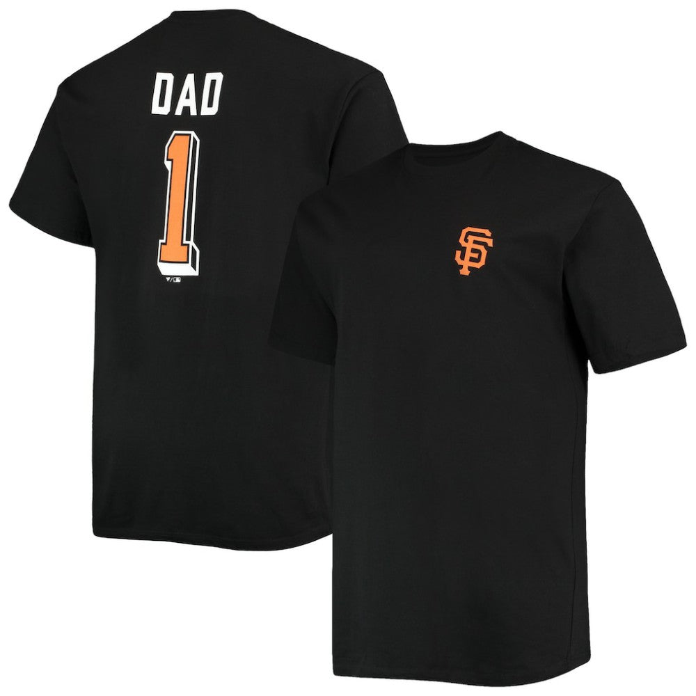 San Francisco Giants Big & Tall Father's Day #1 Dad T-Shirt Clearance