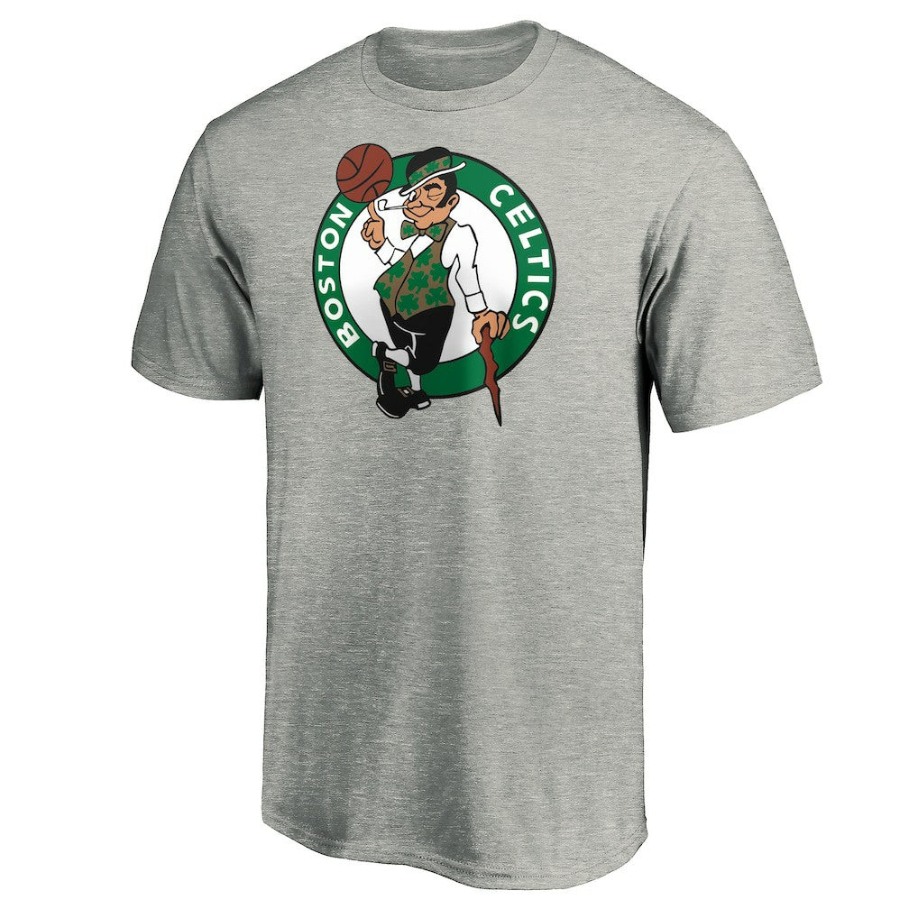 NBA - Jaylen Brown Boston Celtics Playmaker Name & Number T-Shirt - Heathered Gray