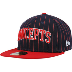 Boston Red Sox New Era Concepts Pinstripe 59FIFTY Fitted Hat discount