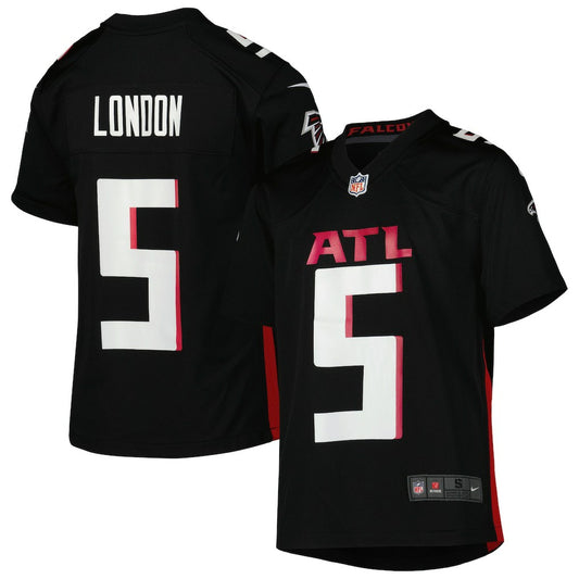 Drake London Atlanta Falcons Youth Game Jersey - Black | NFL Jerseys