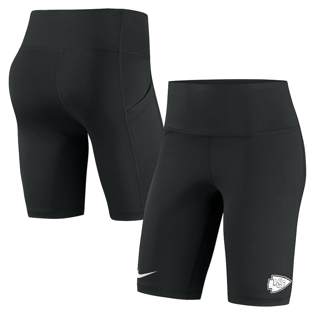 Kansas City Chiefs Women's Biker Shorts Black - Nike