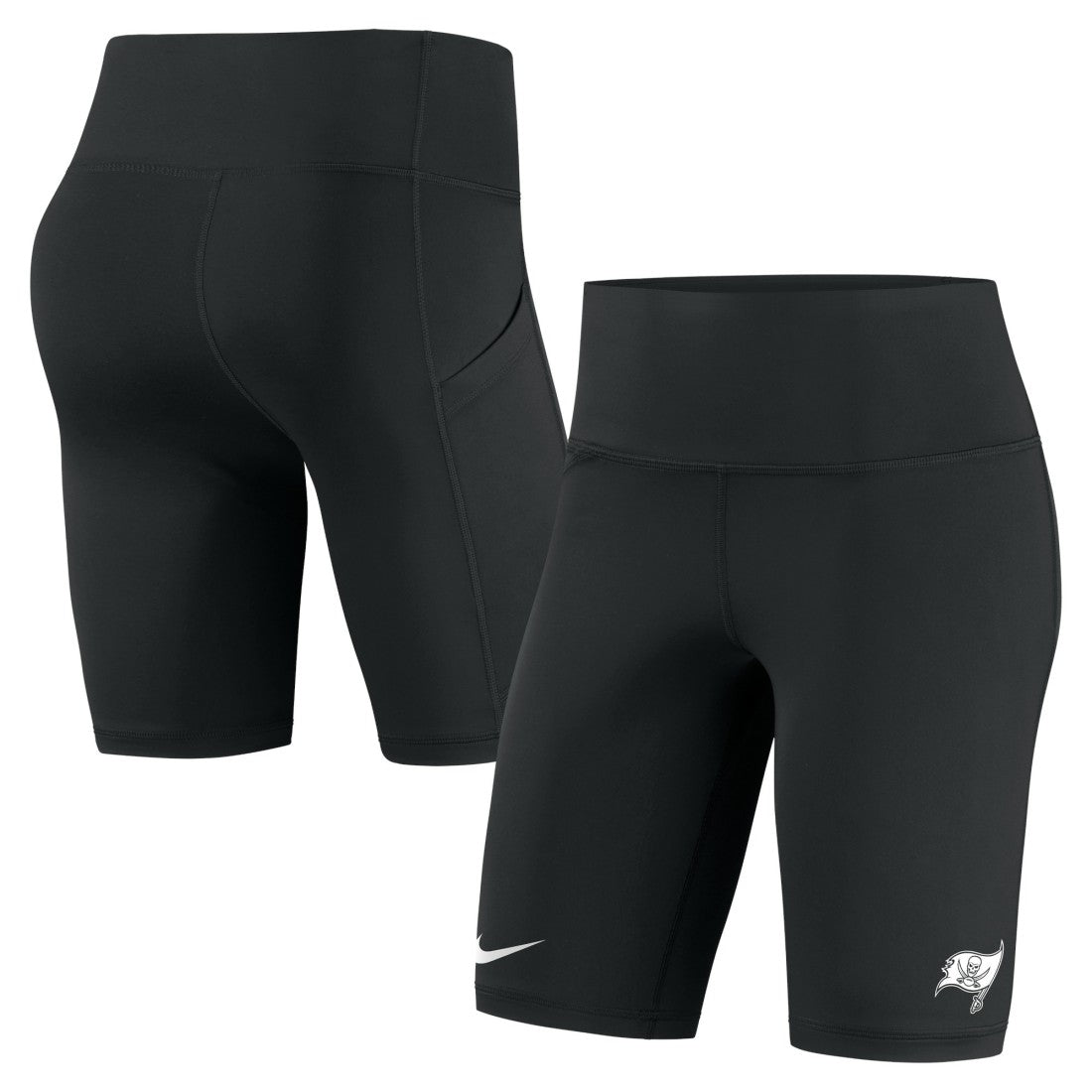 Tampa Bay Buccaneers Women's Biker Shorts Black - Nike