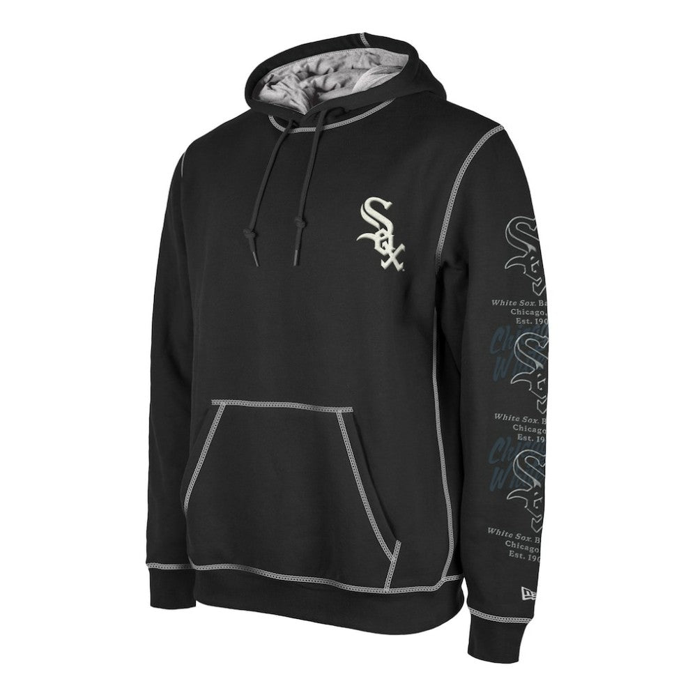 Chicago White Sox New Era Team Split Pullover Hoodie Online