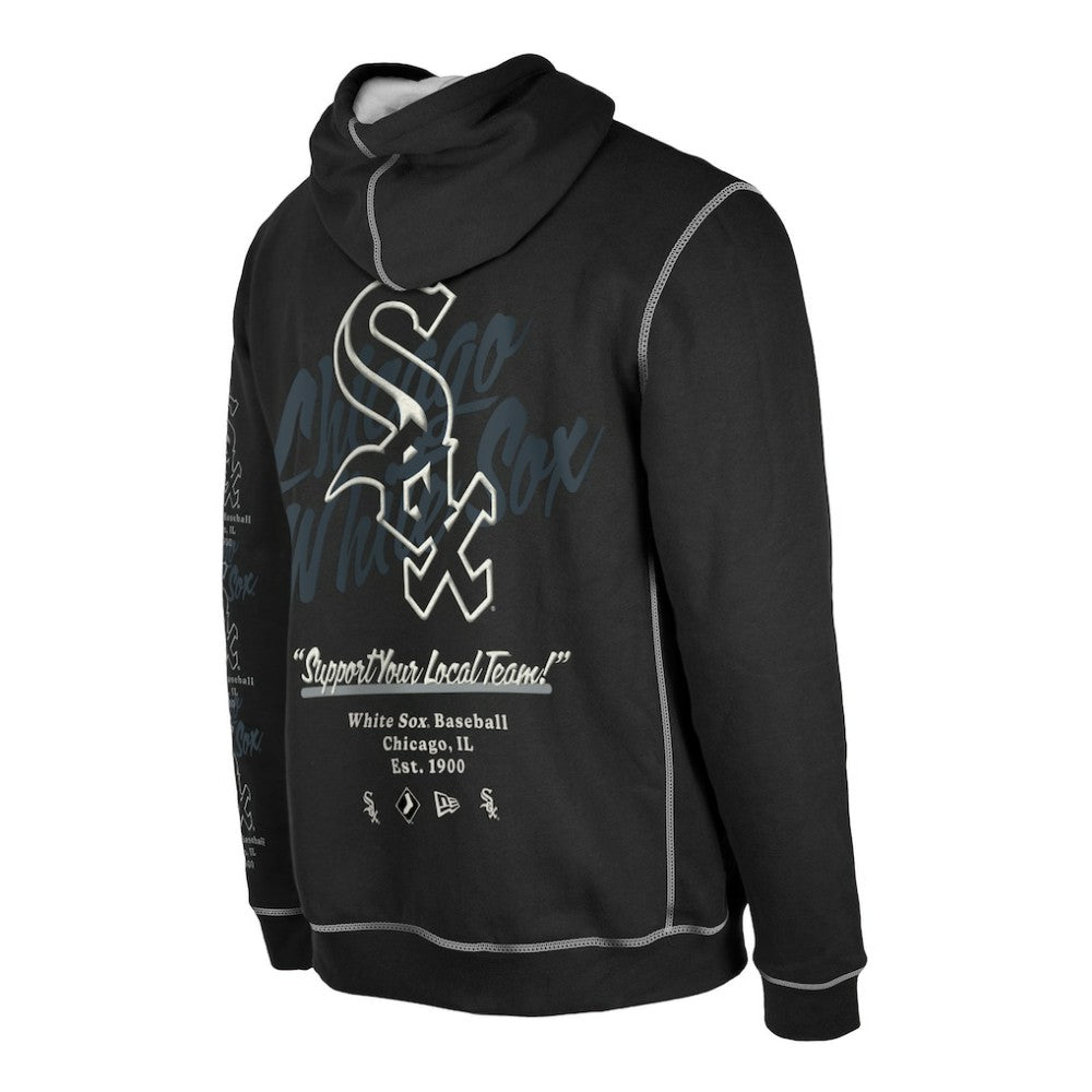 Chicago White Sox New Era Team Split Pullover Hoodie Online