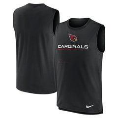 Arizona Cardinals Muscle Trainer Tank Top Black - Nike