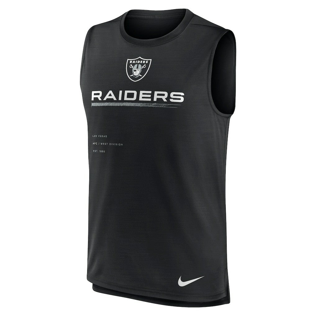 Las Vegas Raiders Muscle Trainer Tank Top Black - Nike