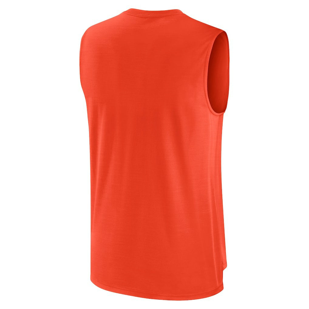 Cleveland Browns Muscle Trainer Tank Top Orange - Nike