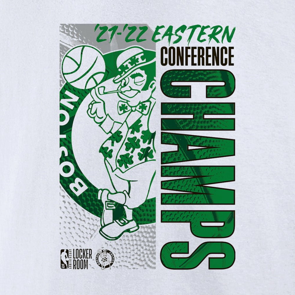 Fanatics - Boston Celtics 2022 Eastern Conference Champions Locker Room T-Shirt - White