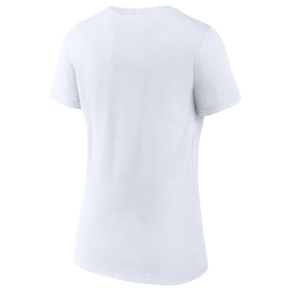 Fanatics - Boston Celtics Women's 2022 Eastern Conference Champions Locker Room V-Neck T-Shirt - White