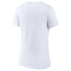 Fanatics - Boston Celtics Women's 2022 Eastern Conference Champions Locker Room V-Neck T-Shirt - White