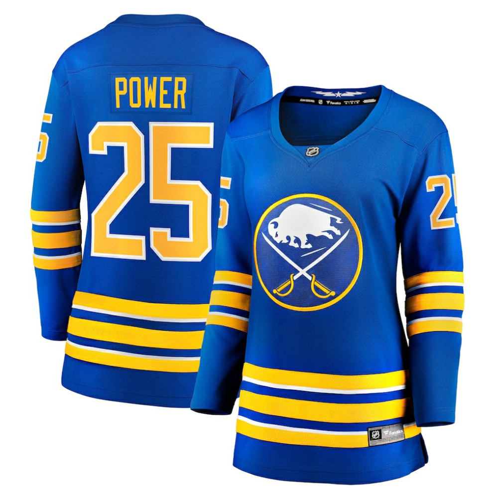 Owen Power Buffalo Sabres Fanatics Women's Home Breakaway Player Jersey - Royal | NHL Jerseys