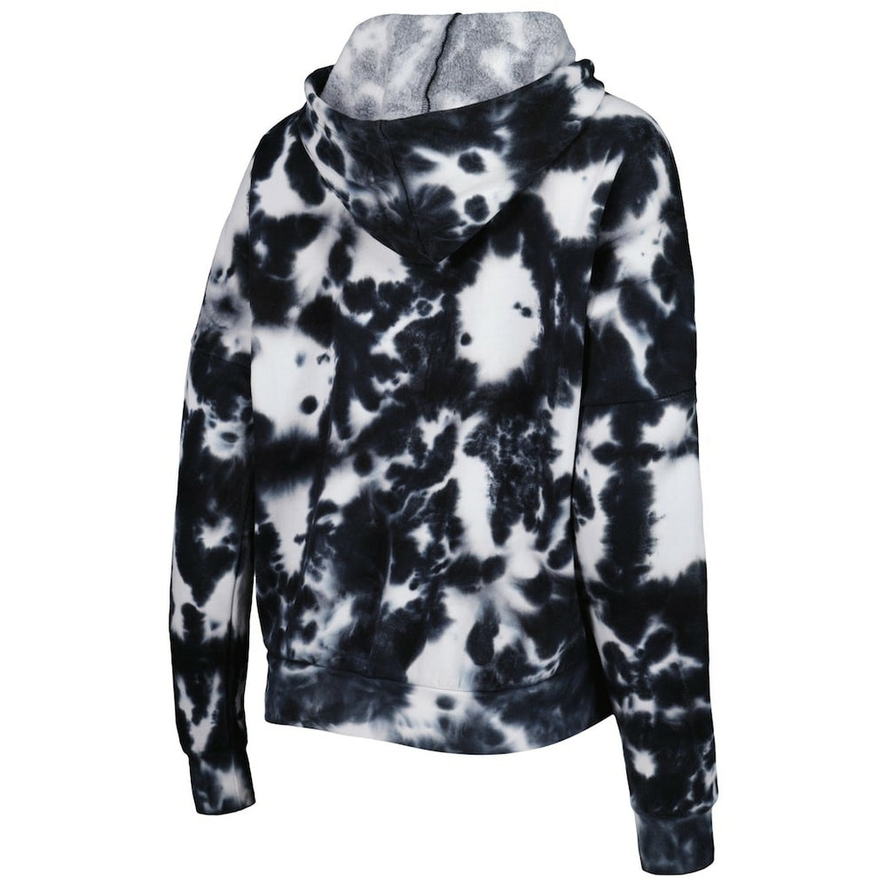 Arizona Cardinals New Era Women's Cloud Dye Fleece Pullover Hoodie Black - NFL