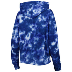 Indianapolis Colts New Era Women's Cloud Dye Fleece Pullover Hoodie Royal - NFL