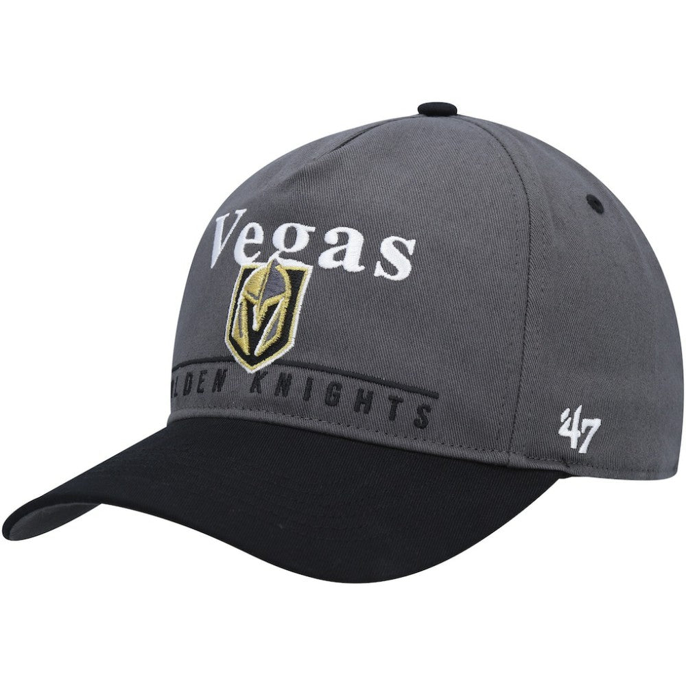 Vegas Golden Knights '47 Super Hitch Adjustable Snapback Hat Charcoal/Black