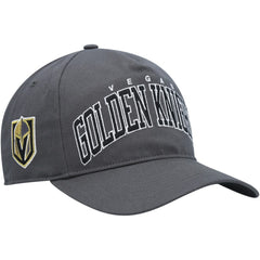 Vegas Golden Knights '47 Block Arch Hitch Snapback Hat Charcoal