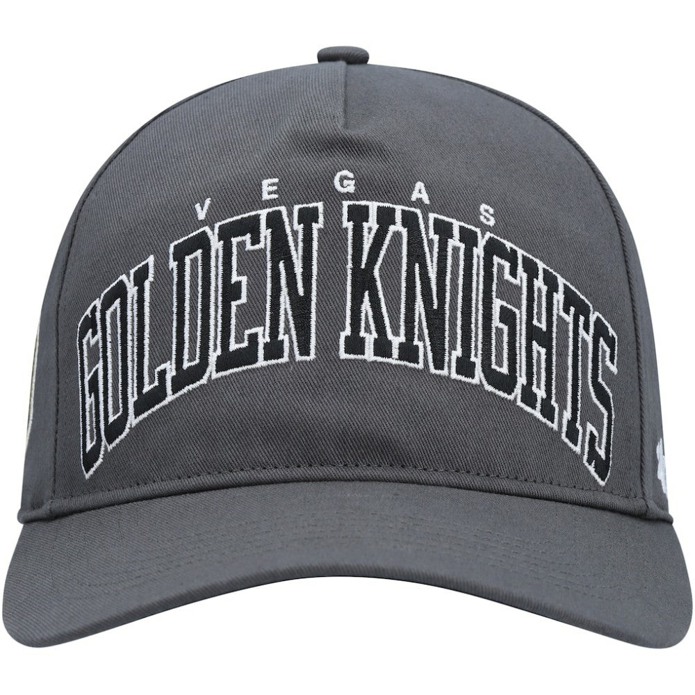 Vegas Golden Knights '47 Block Arch Hitch Snapback Hat Charcoal