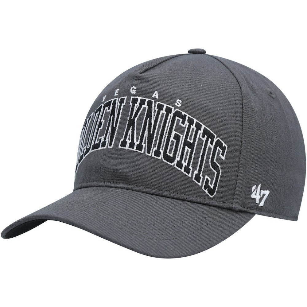 Vegas Golden Knights '47 Block Arch Hitch Snapback Hat Charcoal
